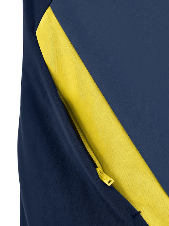 Cardigan pentru copii Navy/Yellow