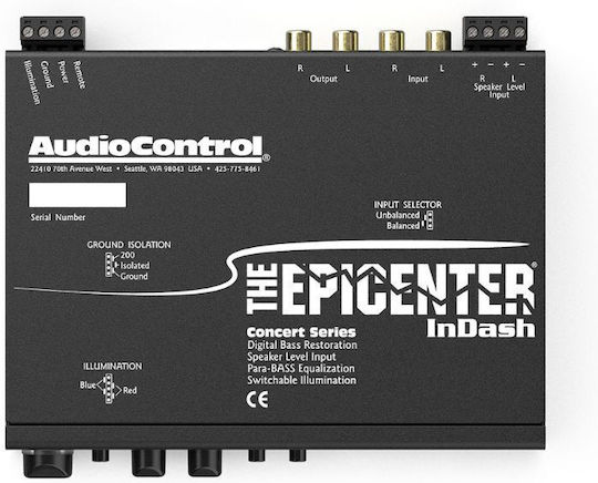AudioControl Ενισχυτής Αυτοκινήτου 2 Καναλιών
