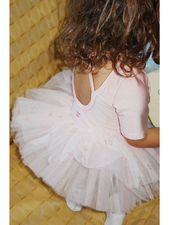 Παιδικό Φόρεμα Peach