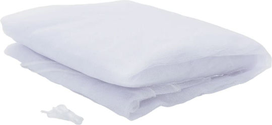 vidaXL Μονή Κουνουπιέρα για Camping Κρεμαστή Λευκή 56x56x220εκ.