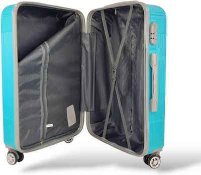 Medium Hard Suitcase Playbags Collection Ps828-24 Aqua 65cm