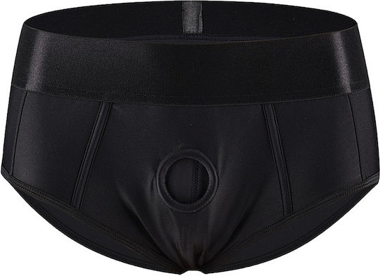 Kinksters Strap-on Harness με Dildo σε Μαύρο Χρώμα