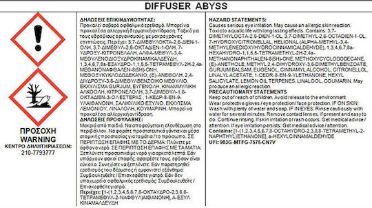 Raumduftstäbchen Diffuser Themagio Abyss 100ml 1 Stück