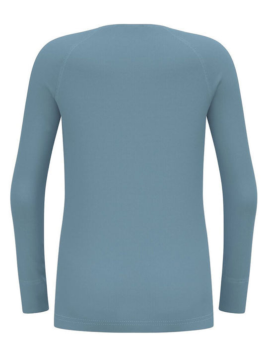 Odlo Active Warm Eco Kids Thermal Top Blue