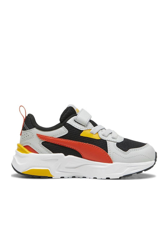 Trinity Lite Ac+ Ps Παιδικά Sneakers με Σκρατς Μαύρα
