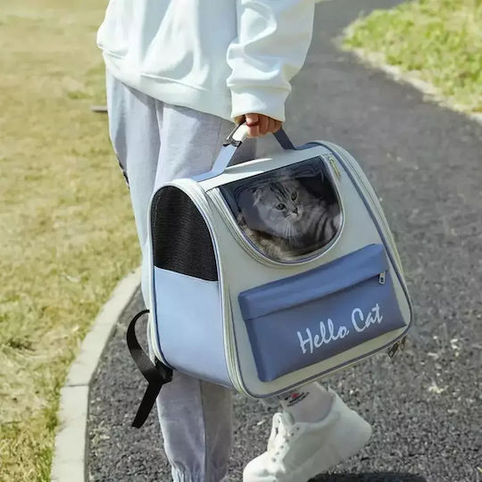 Backpack Carrier Bag for Dogs and Cats Up to 5.5 kg M37xW25xH34cm Purple