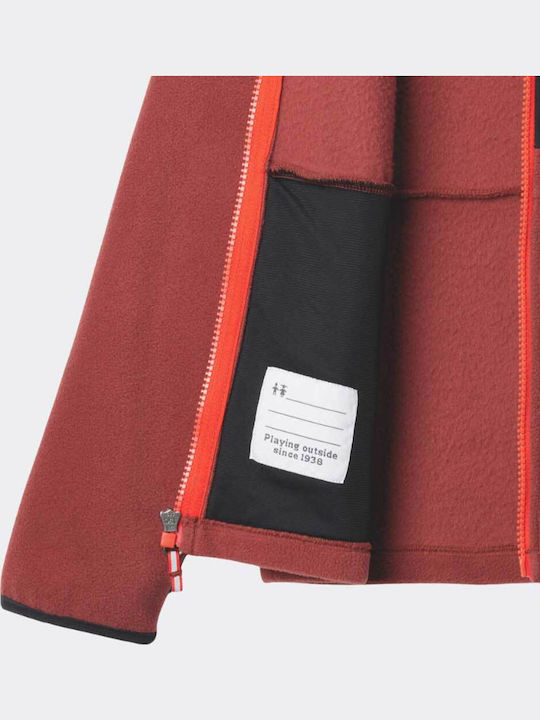 Παιδική Ζακέτα Fleece κεραμιδί Fast Trek