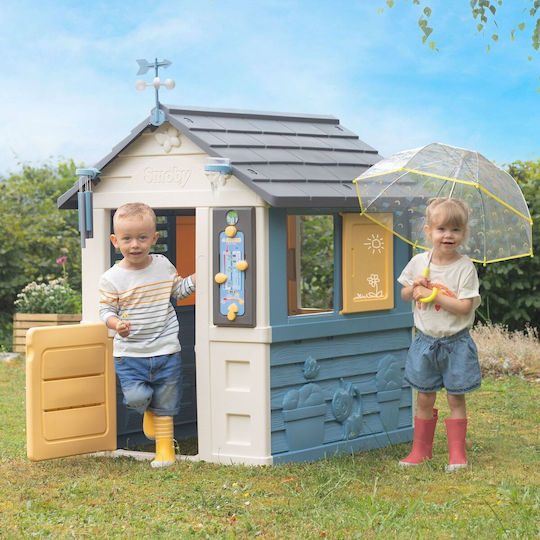 Smoby Multifunctional Kids Playhouse with Kitchen Multicolored 102.7x121.8x143.4cm