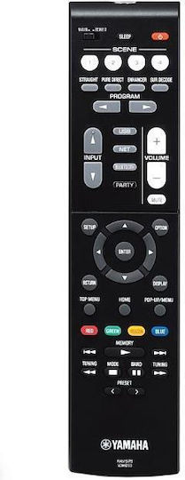 Yamaha RX-V6A Радиоусилвател Home Cinema 4K/8K 7.2 Канала 100W/8Ω 160W/6Ω с HDR и Dolby Atmos Черен