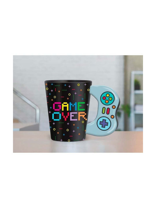 Total Gift Game Over Becher Keramik Mehrfarbig