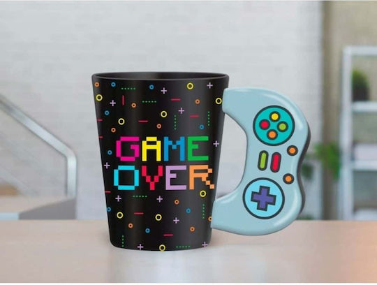 Total Gift Game Over Becher Keramik Mehrfarbig