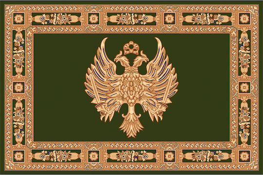 Isexan Atlantis 1000 - Orthodoxia Църковен килим кръгъл Green с диаметър 100εκ. 40-1010-1000