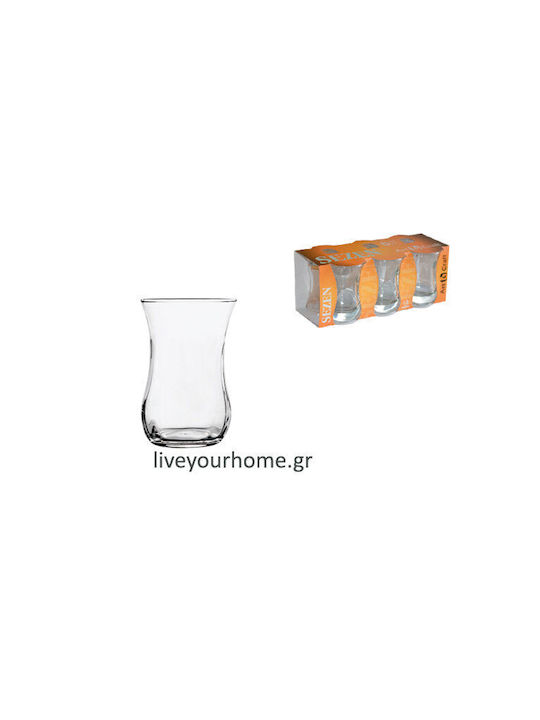 Set of Glasses Water made of Glass 115ml 6pcs