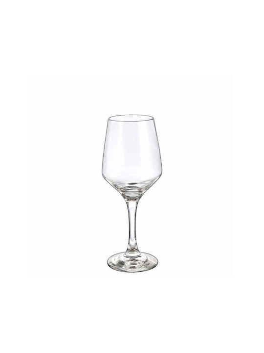 Borgonovo Contea Set of Glasses for White Wine made of Glass Stemmed 490ml 6pcs