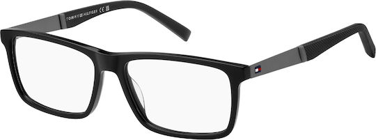 Tommy Hilfiger Men's Acetate Prescription Eyeglass Frame Black TH2084 807