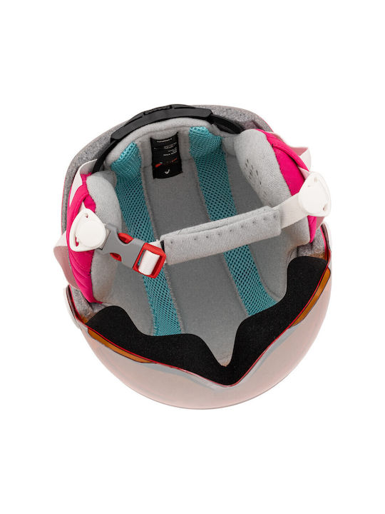 Head Maja Visor Kinder Ski & Snowboard Helm in Rosa Farbe