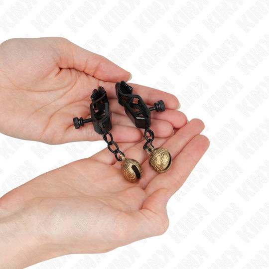 Kink Nipple Clamps in Black Color