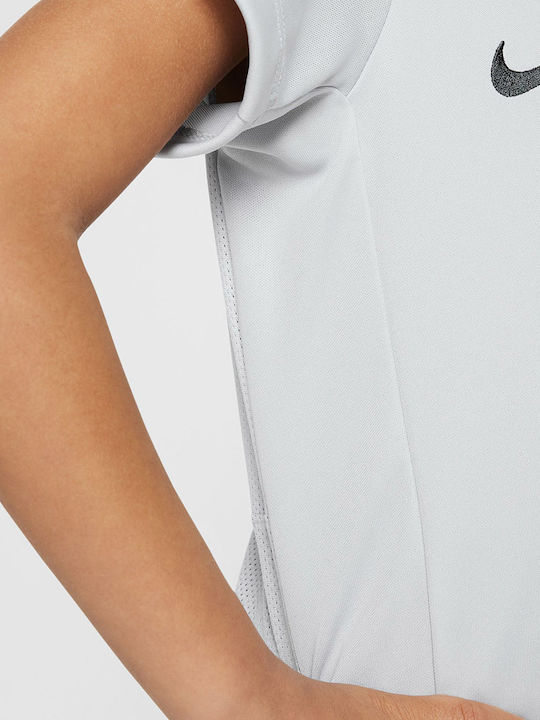 Kinder-T-Shirt Dri-Fit Gray