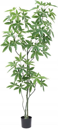 Plantă Artificială în Ghiveci Pachira Green 120cm