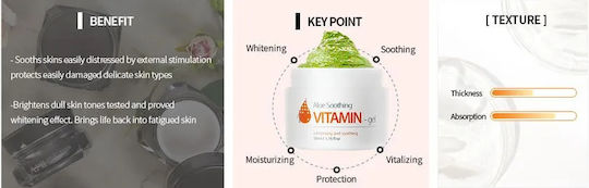 The Skin House Aloe Soothing Vitamin Gel Gel Face with Aloe Vera 50ml