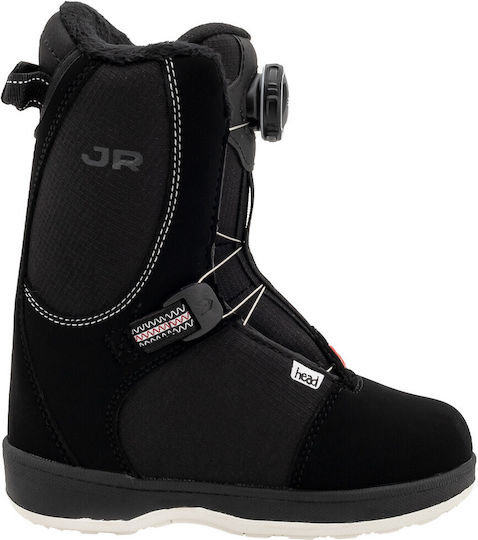 Head JR BOA Παιδικές Μπότες Snowboard Μαύρο Χρώμα