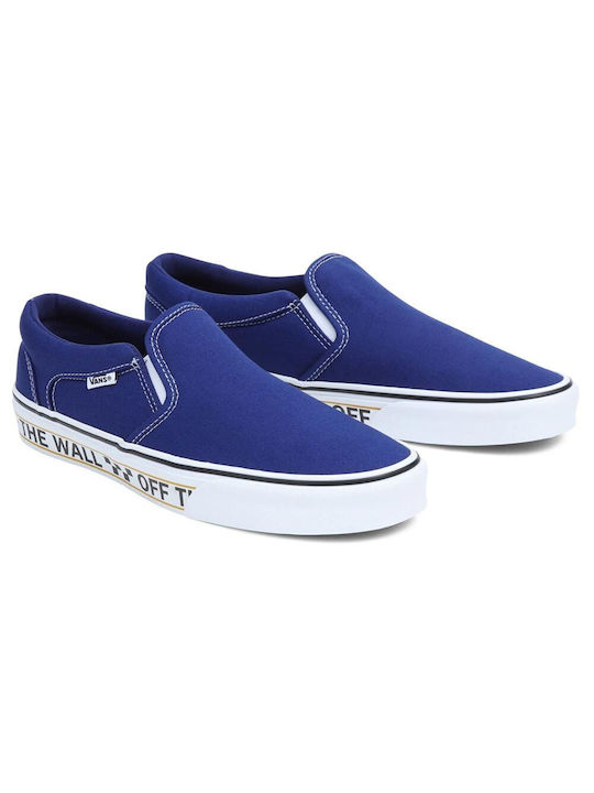 Vans Asher Herren Sneakers Blau