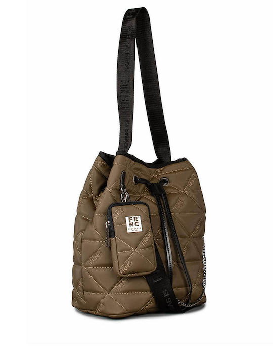 FRNC Damen Tasche Schulter Grün