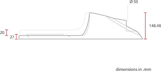 Moto Discovery Σέλα Μοτοσυκλέτας SCR2.1-BROWN-MD