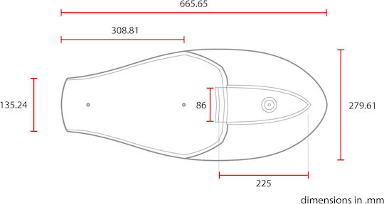 Moto Discovery Σέλα Μοτοσυκλέτας SCR7.2-BLACK-MD