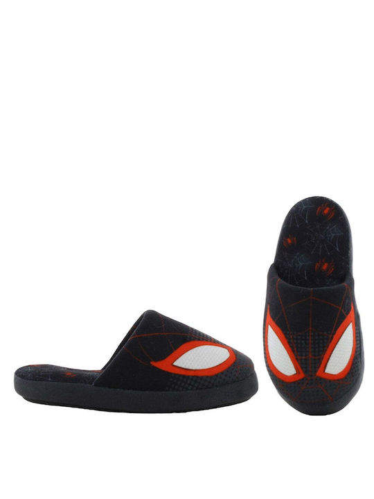 Marvel Kids Slippers Black