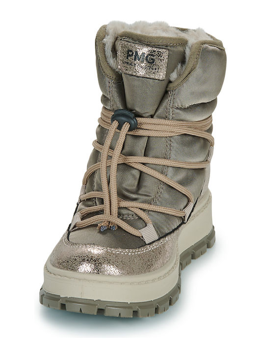 Kinder-Schneestiefeletten Beige