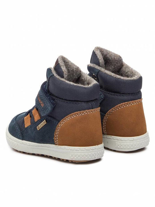 Primigi Gore-tex Kids Leather Boots Blue