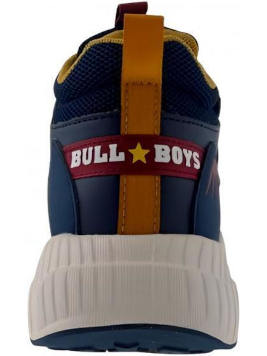 Bull Boys Kinder-Sneaker mit Lichtern Blau