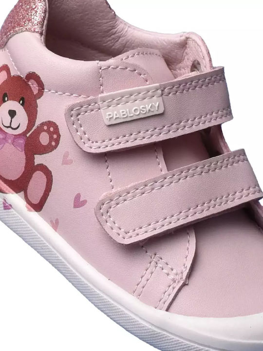 Kids Sneakers with Scratch Pink