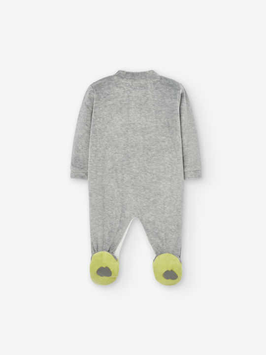 Losan Baby-Strampler Samt Grey