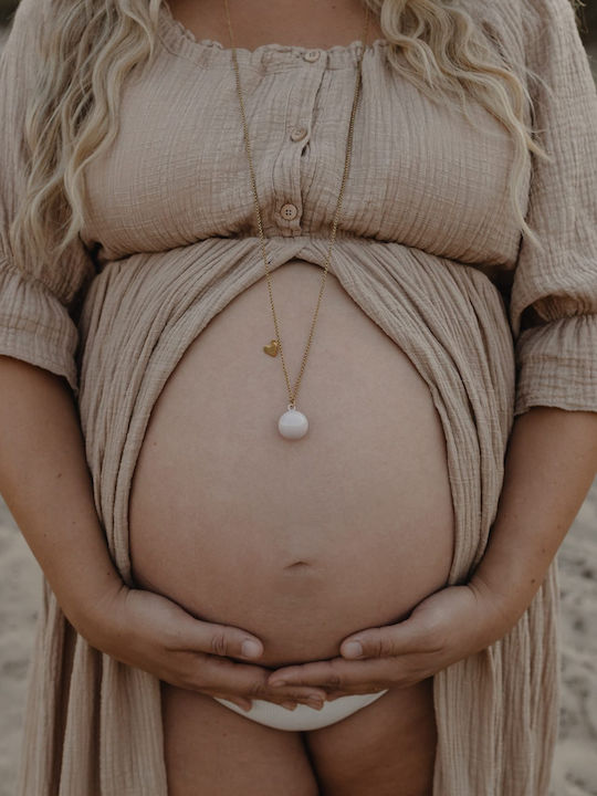 Proud Mama Κολιέ Εγκυμοσύνης Ροζ