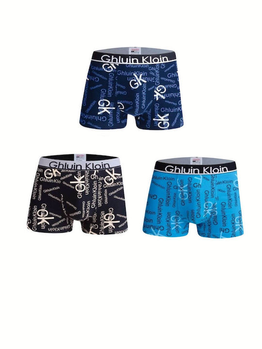 Uomo Set of Kids' Boxers Multicolored 3pcs