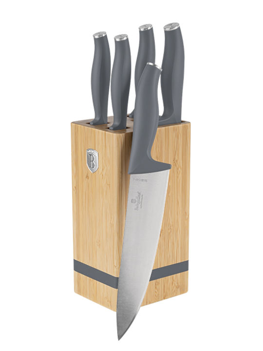 Berlinger Haus Knife Set with Base made of Stainless Steel BH-2969 1pcs 5999108478499