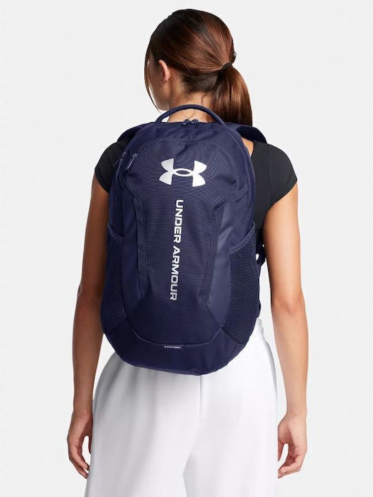 Under Armour Hustle 6.0 Αδιάβροχο 29lt Navy Μπλε