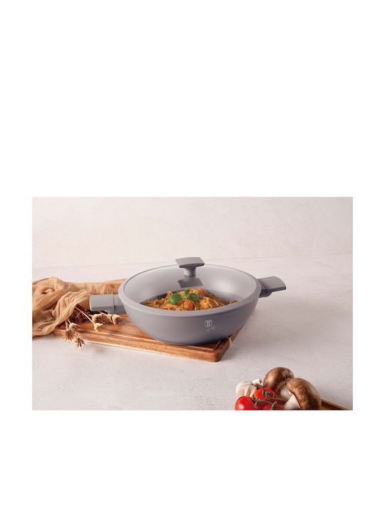 Berlinger Haus Wok With Lid made of Aluminum 30cm