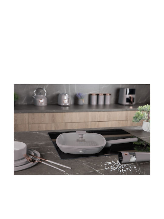 Berlinger Haus Grill With Lid made of Aluminum 28cm