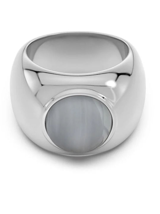 Edblad Ring with Stones made of Steel