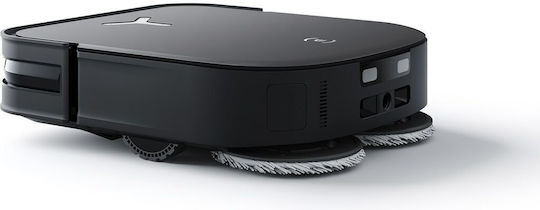 Ecovacs DEEBOT X2 Combo Σκούπα Ρομπότ με Χαρτογράφηση Laser & Απορρόφηση 8700Pa Μαύρη