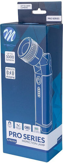 M-Tech Pro Battery Workshop Light LED IP54 with Brightness up to 1lm
