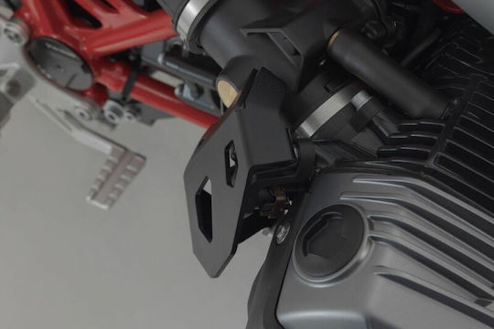 SW-Motech Motorcycle Engine Cover Protector Black