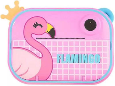 Compact Φωτογραφική Μηχανή 12MP με Οθόνη 2.4" Flamingo Ροζ