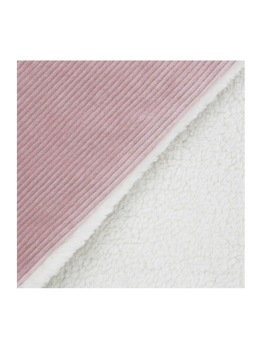Trois Kilos Sept Blanket Nursery Swaddling Blankets Pink Rotten apple 75x100cm