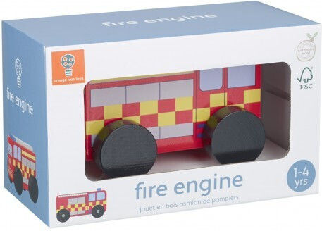 Orange Tree Toys Spielzeugauto Feuerwehrauto für 18+ Jahre
