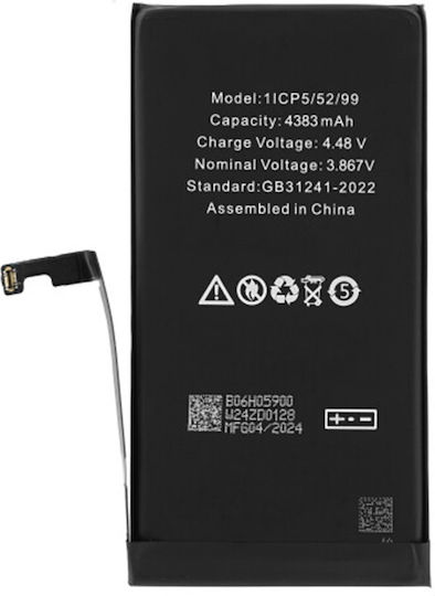 Battery Iphone 15 Plus 4383mah Oem 21312 Black