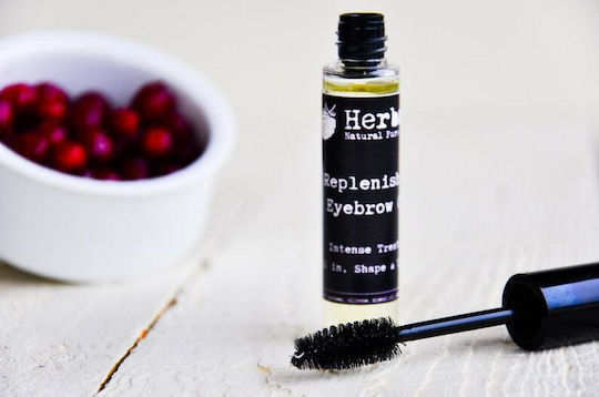 Herbana Serum Hidratare pentru Sprâncene cu Vitamina C și Vitamina E pentru Fortificare 15ml